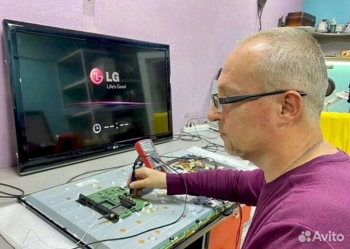 Ремонт телевизоров и мониторов с выездом