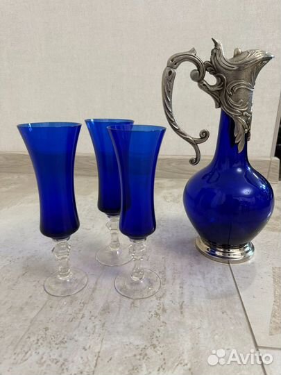 Графин и 3 бокала
