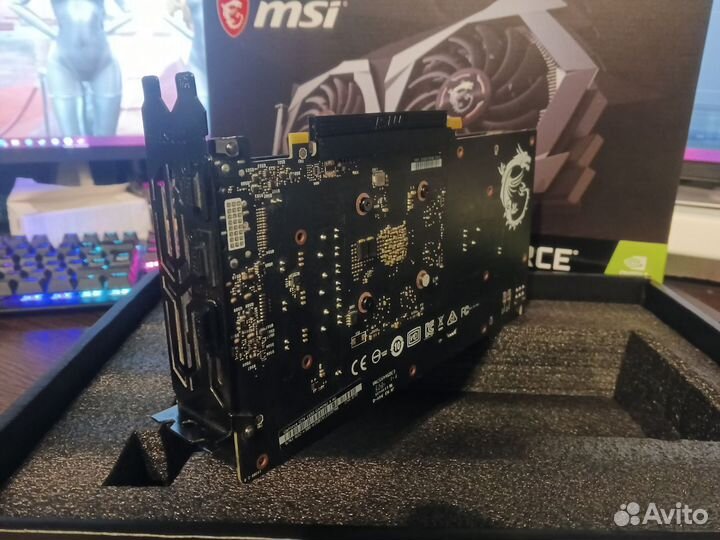 Видеокарта Msi GeForce gtx 1650 super gaming x