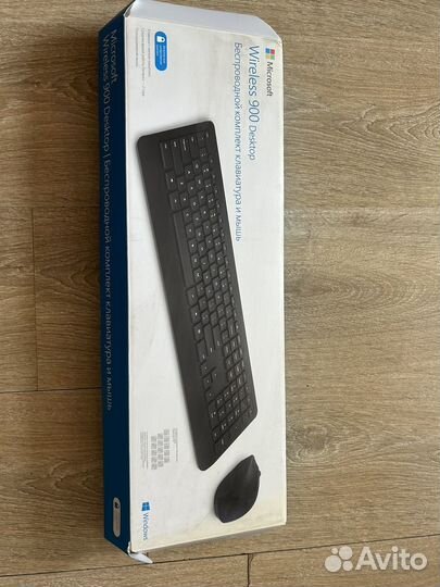 Беспроводная клавиатура и мышь microsoft