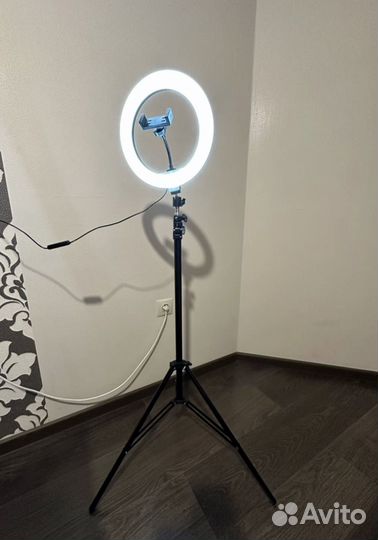 Кольцевая лампа со штативом 26