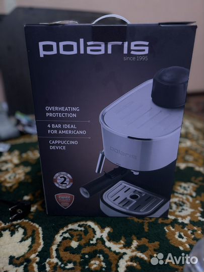 Кофеварка рожковая polaris PCM 4009