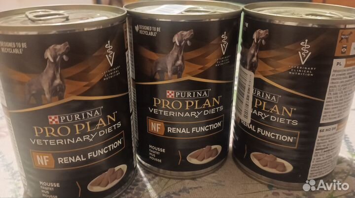 Влажный корм для собак PRO plan veterinary diets