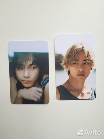 Карты Тэхена BTS V Layover