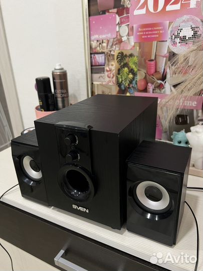 Бронь Колонки Sven с сабвуфером