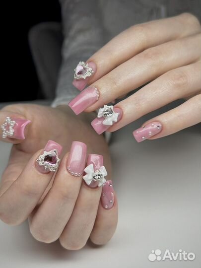 Маникюр, наращивание ногтей