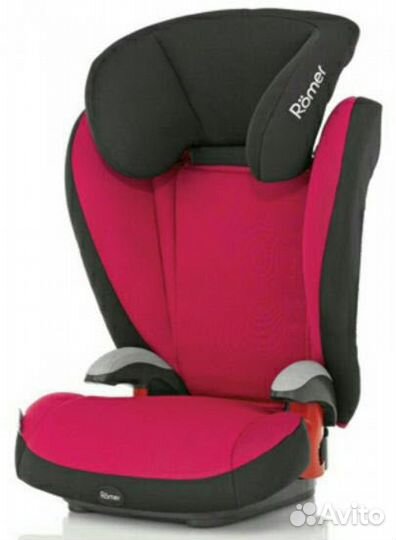 Кресло Romer черно-красное (15-36 кг)