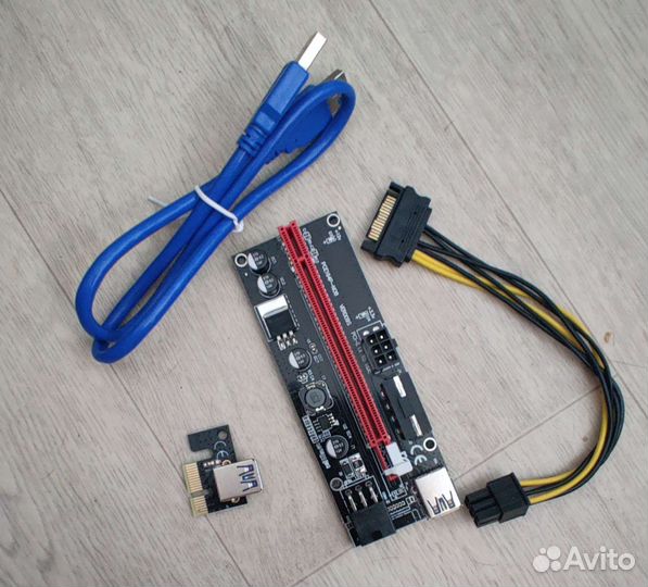 Райзер pci-e 009 s