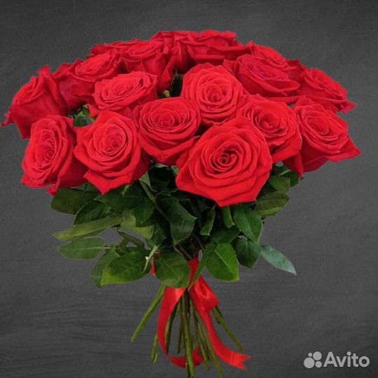 Крупные Розы Эквадор. Цветы с Доставкой