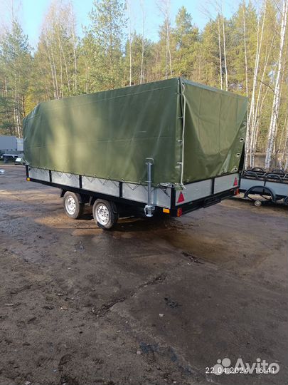 Прицеп 4.0-2.0двухосный с подрамником