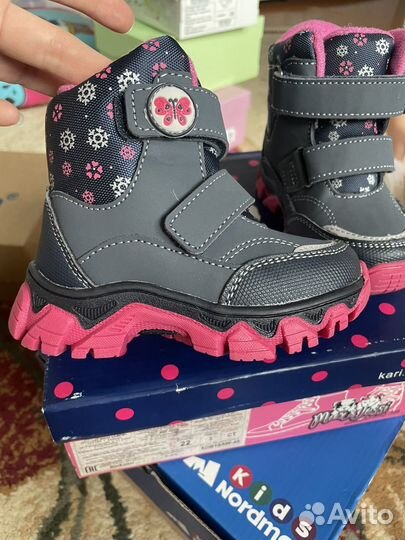 Ботинки детские 22 размер