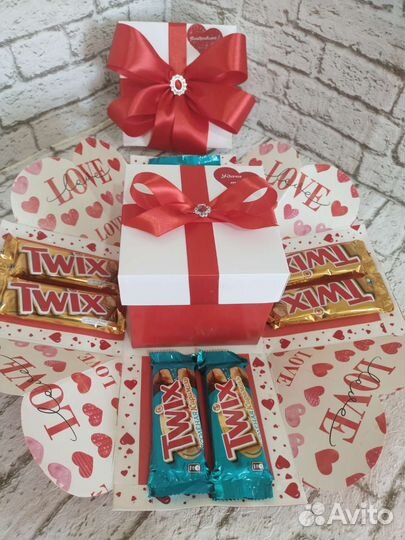 Коробочка сюрприз, сладкий подарок