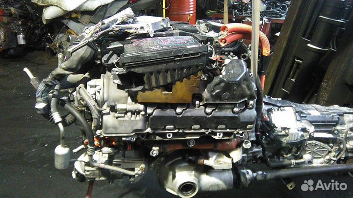Двигатель в сборе двс lexus LS600 UVF45 2UR-FSE 20