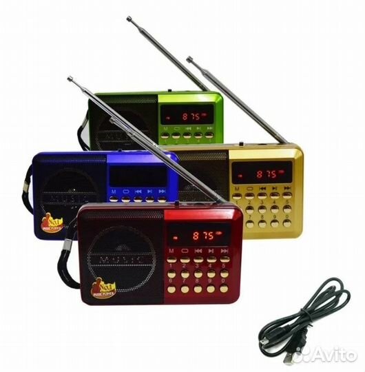 Радиоприемник - Колонка портативная 