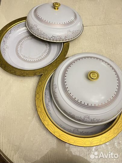 Блюдо с крышкой, для горячего 42 см