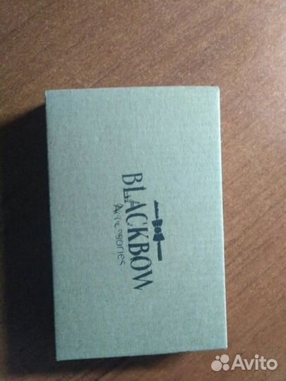 Бабочка blackbow шоколадная/бежевая