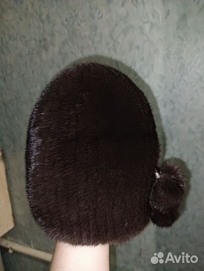 Шапка норковая