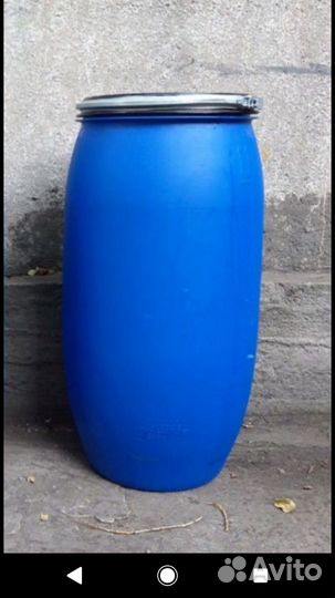 Пластиковая бочка 170л