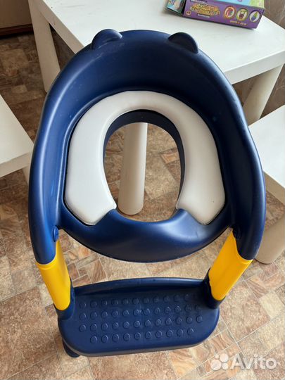 Сидушка на унитаз со ступенькой