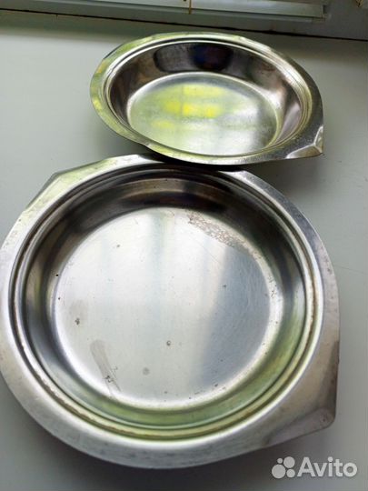 Тарелка нержавейка СССР