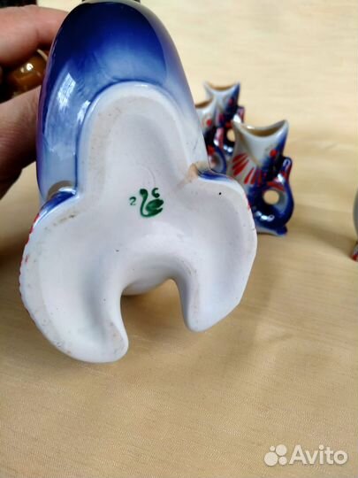 Штоф Рыба с рыбками Полонное