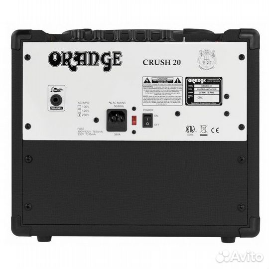 Гитарный комбо Orange Crush 20 BK (Новый)