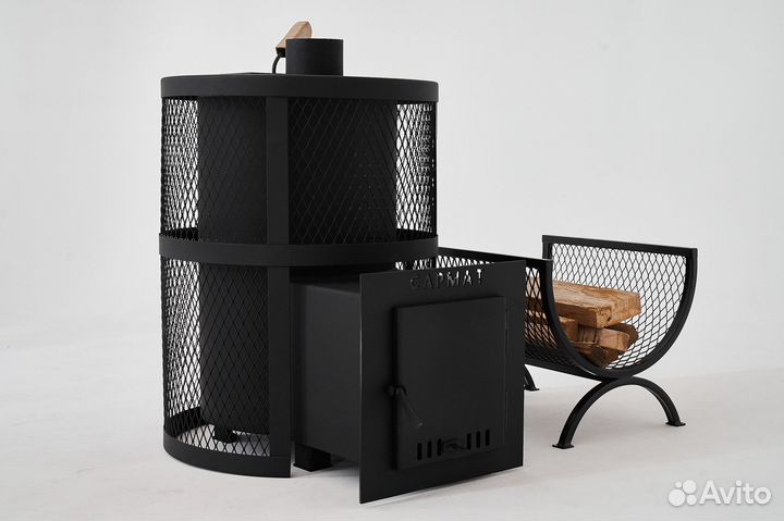 Печь для бани с 2-мя каменками от производителя