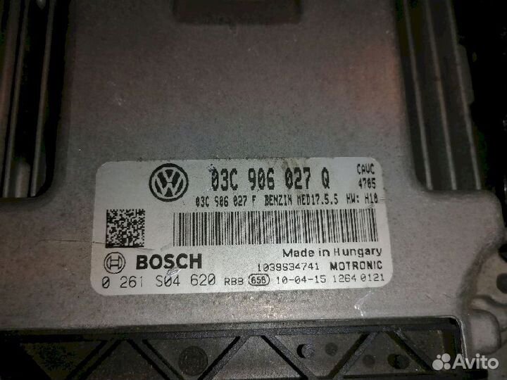 Блок управления двигателем Volkswagen Touran 1T2 0
