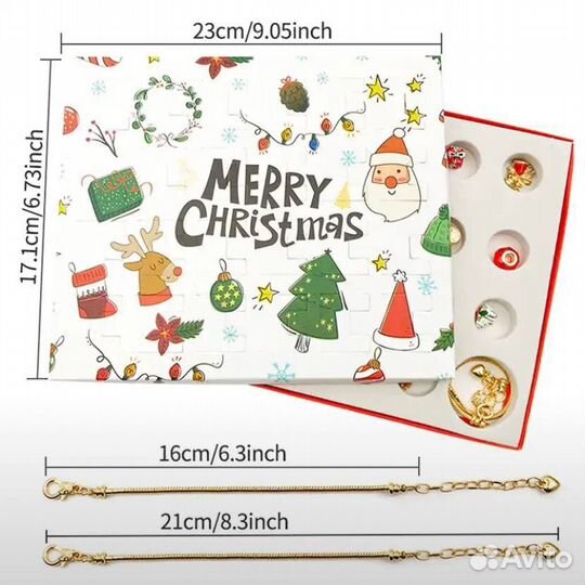 Новогодний подарок адвент календарь