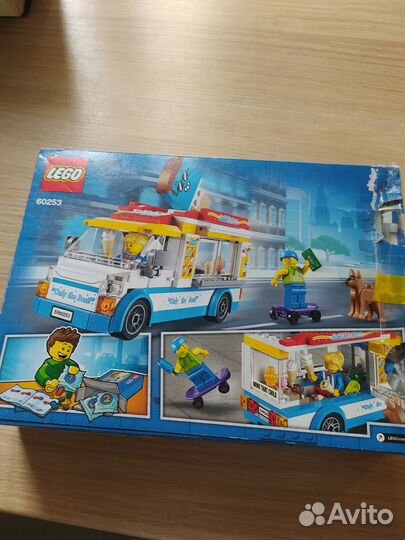 Lego city 60253 Фургон с мороженым оригинал