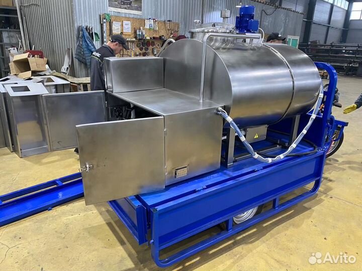 Молочное такси мт-1000 на трицикле