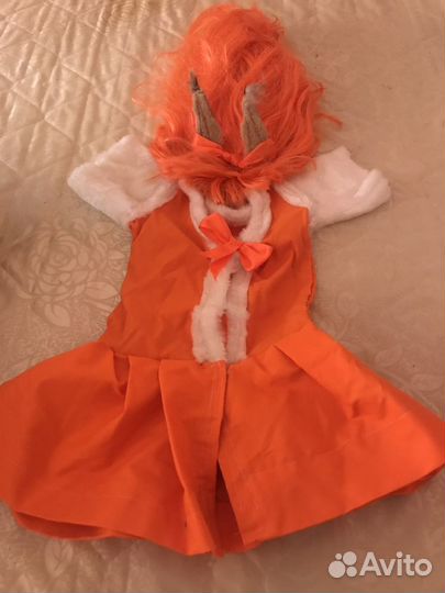 Карнавальный костюм лисички