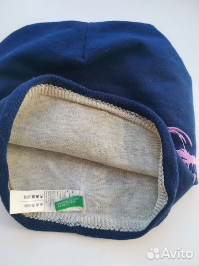 Демисезонная шапка Benetton, шарфы
