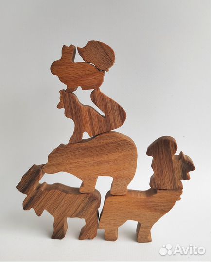 Пазл Животные России