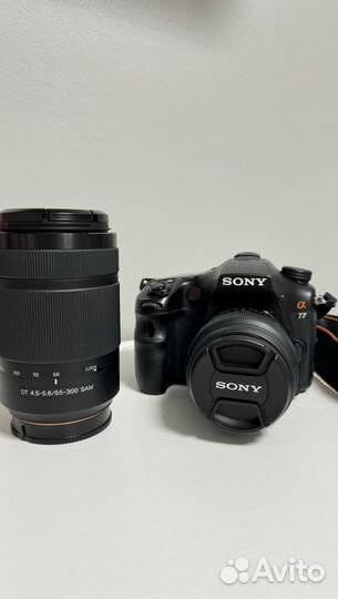 Зеркальный фотоаппарат Sony Alpha 77