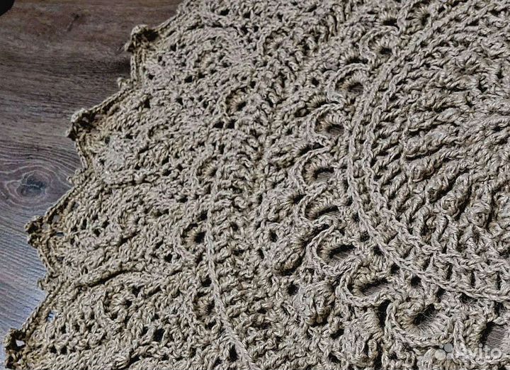 Эко-ковёр из джута