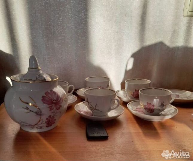 Кофейный сервиз дулево новый