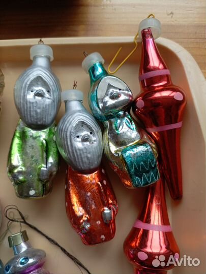 Елочные игрушки СССР пакетом