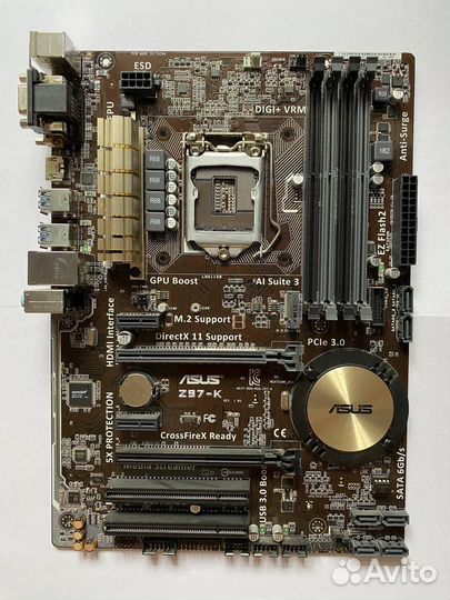 Материнская плата asus Z97-K