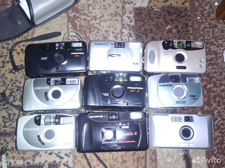 Плёночные фотоаппараты. 9 шт