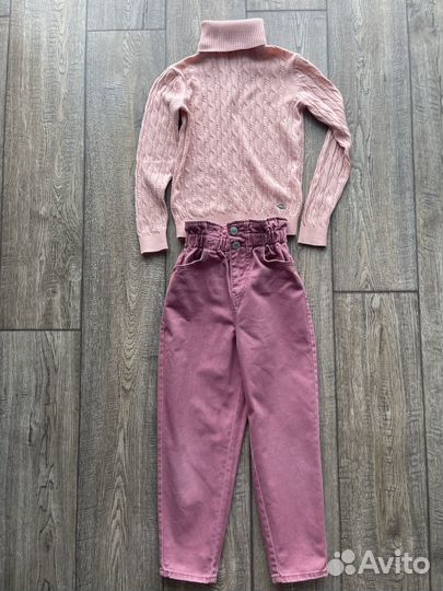 Вещи пакетом на девочку 122 128 134