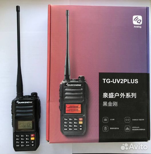 Рация quansheng TG-UV2 plus