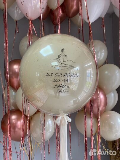 Шары на выписку