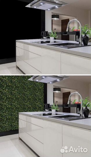 Панно декоративное Листва 50 x 50 см