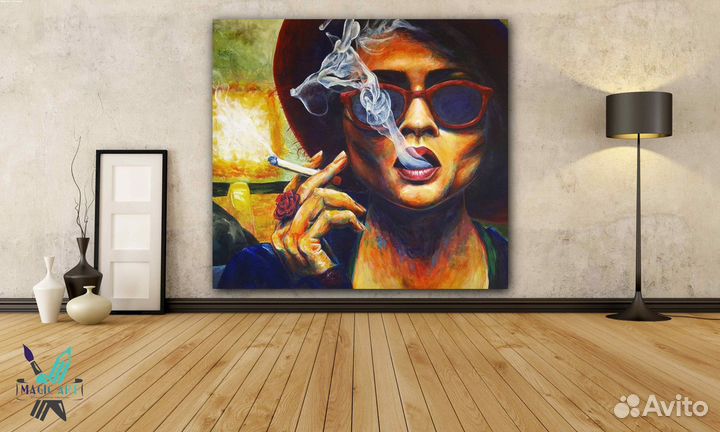 Картина эпатаж в стиле Марлы Сингер в Балашихе