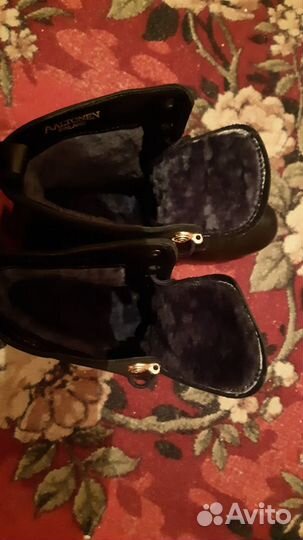 Сапоги зимние натуральный мех