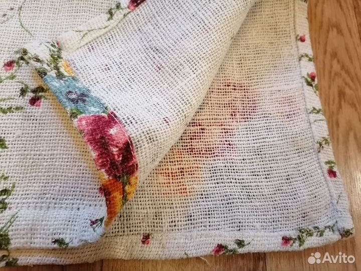 Ткань лён СССР для штор/интерьера новая