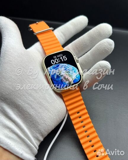 Apple Watch 8 Ultra 49мм (безрамочные, премиум)