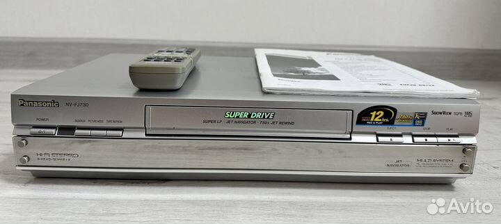 Hi-Fi видеомагнитофон Panasonic NV-FJ730