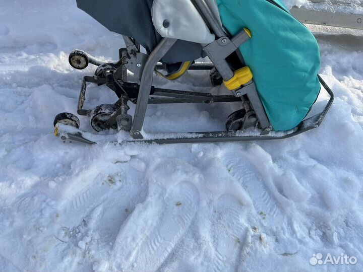 Санки коляска ника детям 7